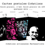 cartes postales créations